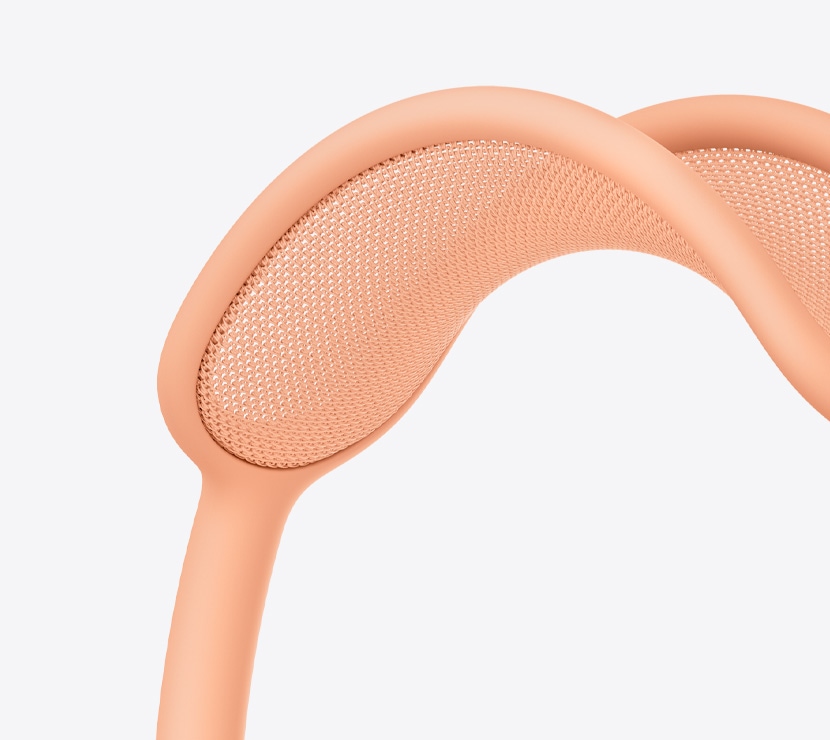 Lähivaade AirPods Maxi peavõrust.